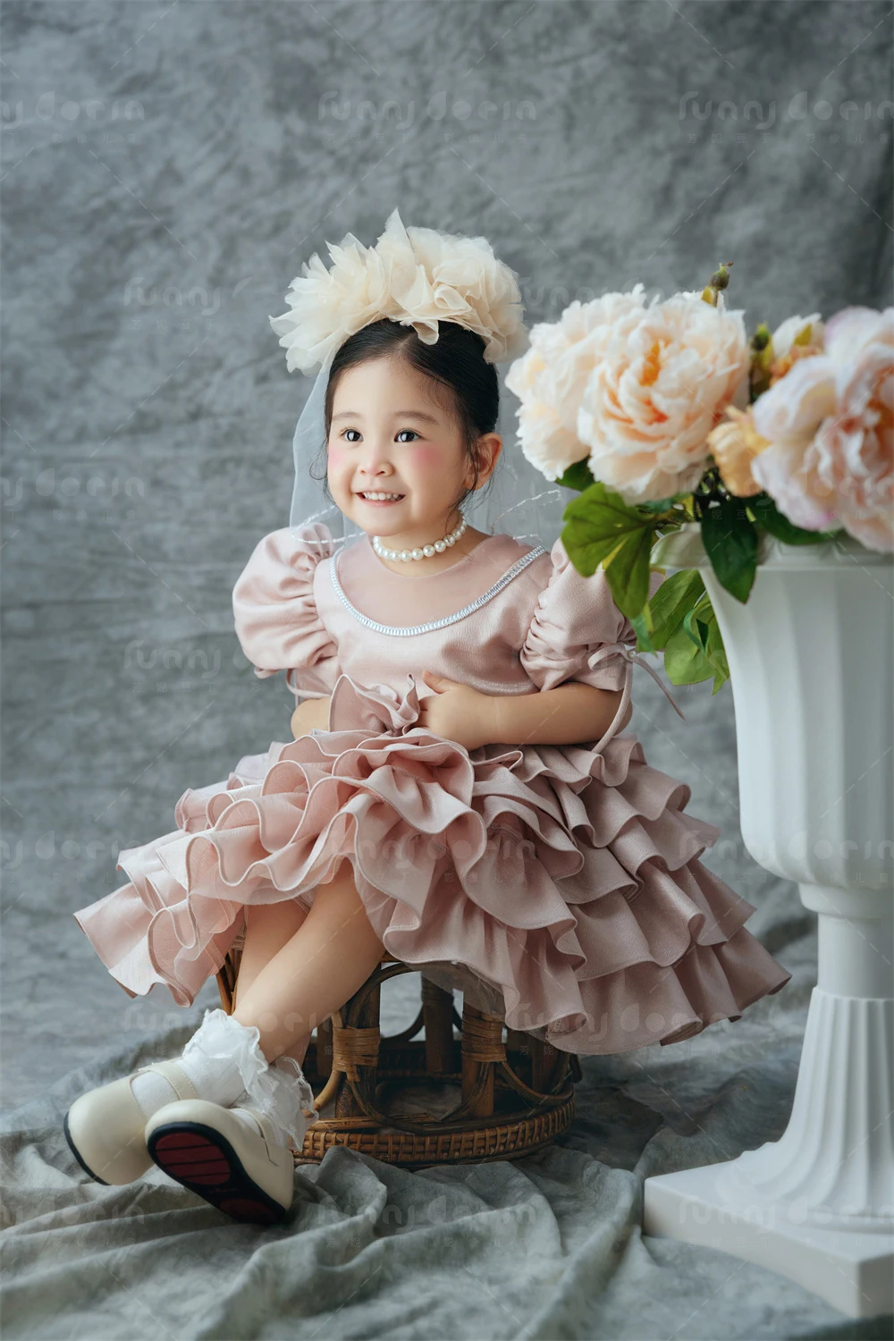 芳妮豆丁儿童摄影 雾桃公主