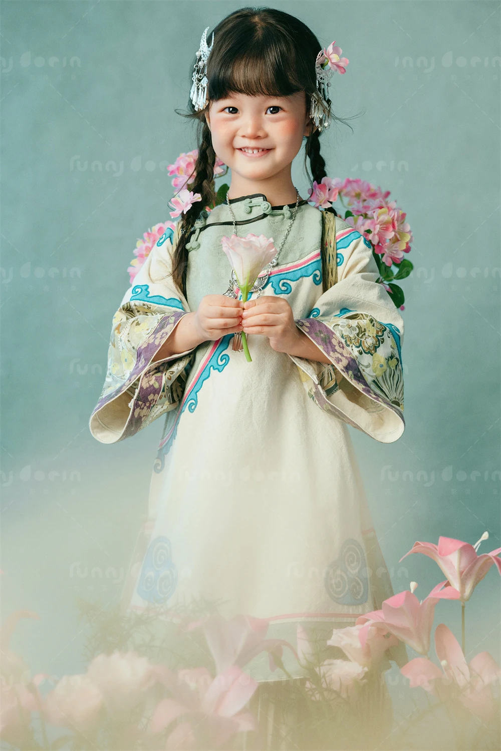 芳妮豆丁儿童摄影 花篓小记