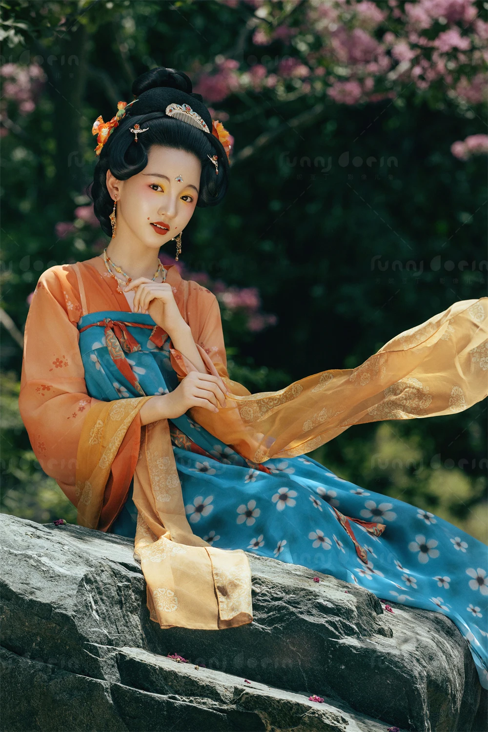 芳妮豆丁儿童摄影 唐帷花影