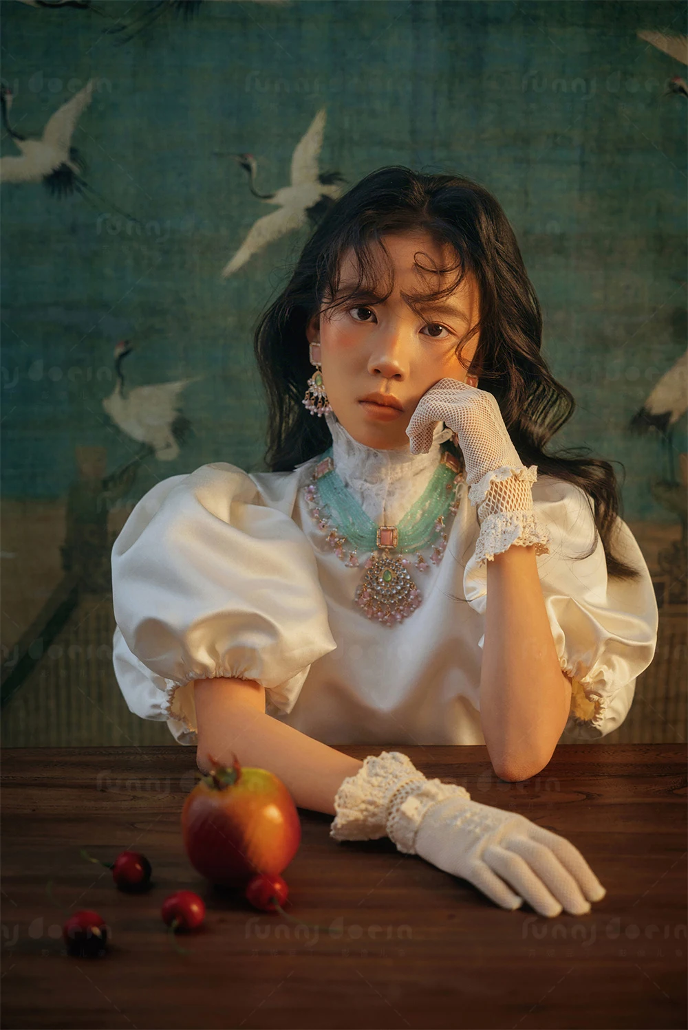 芳妮豆丁儿童摄影 鎏金少女