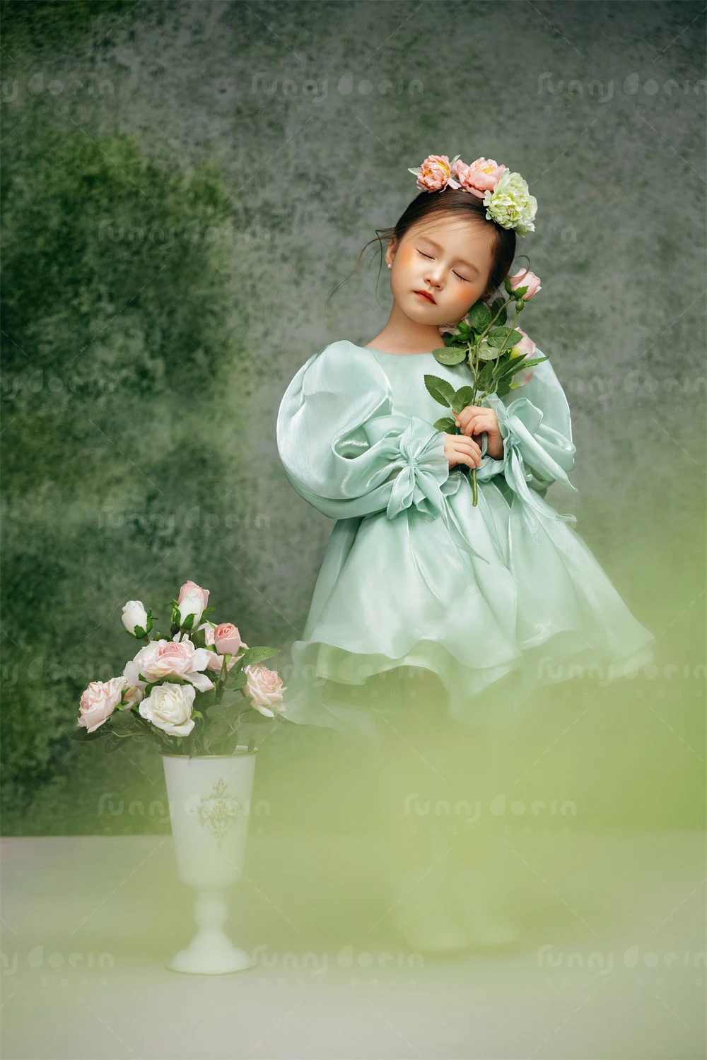 芳妮豆丁儿童摄影 青茵花叙