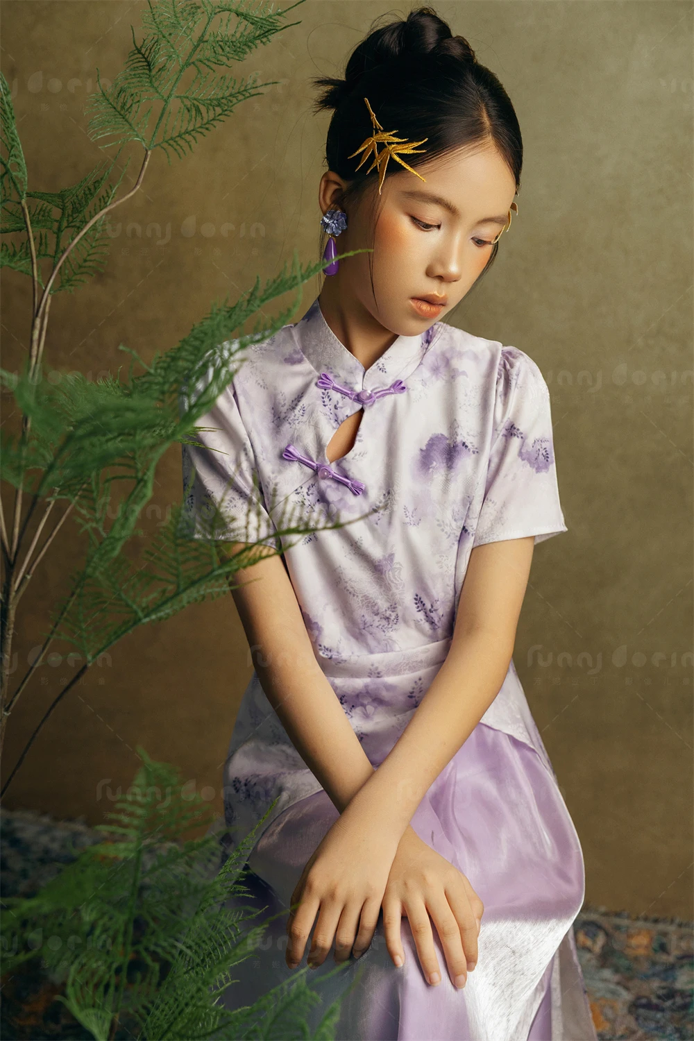 芳妮豆丁儿童摄影 花翎古叙