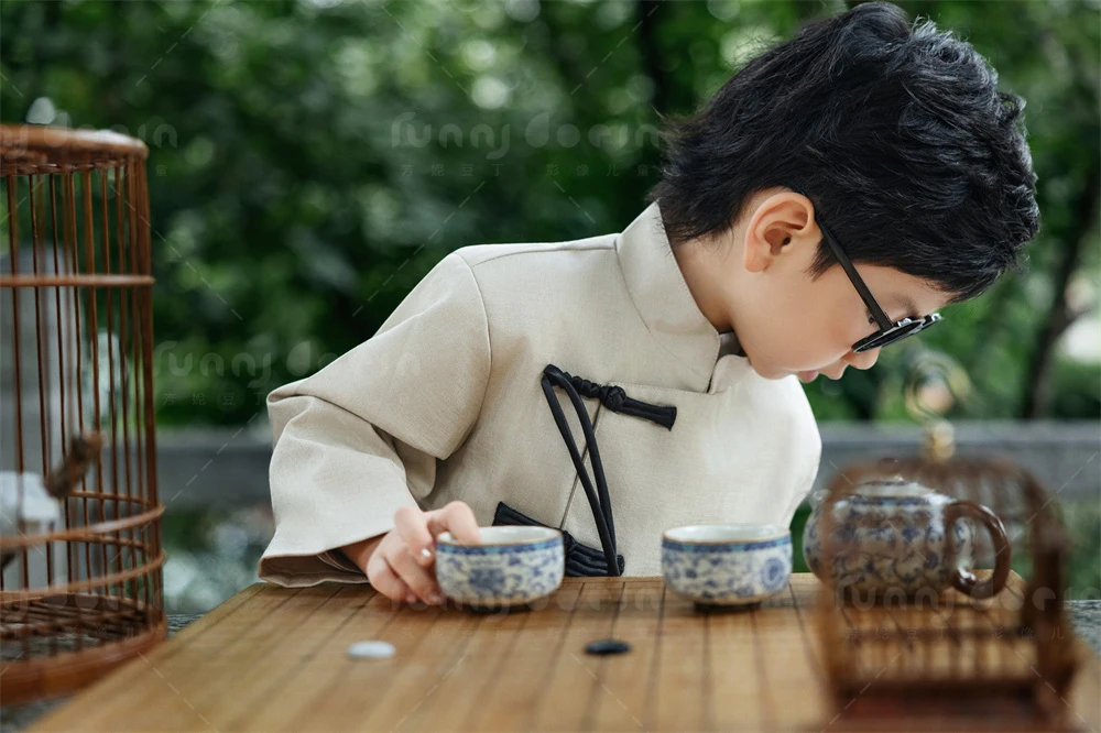 芳妮豆丁儿童摄影 墨园少年