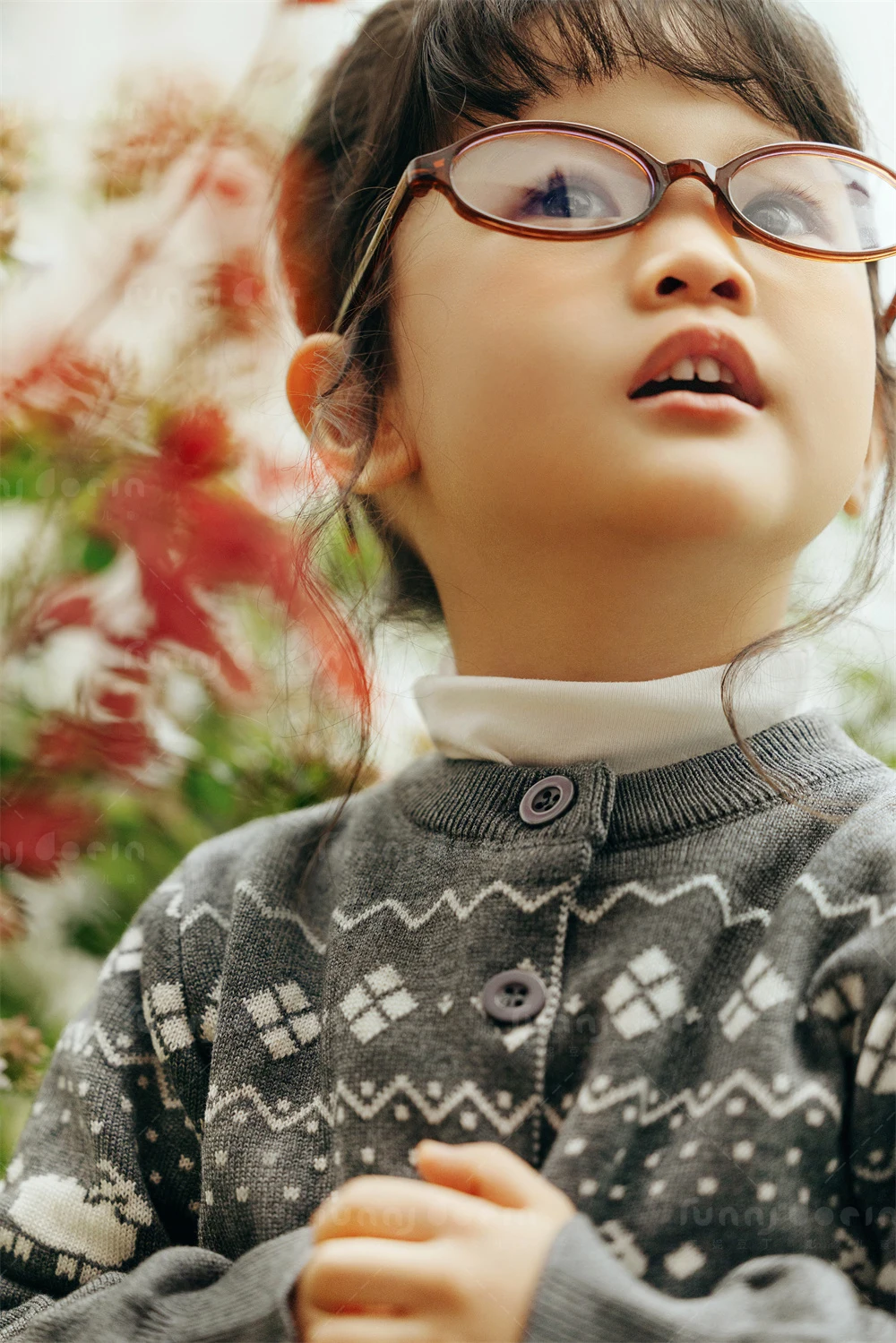 芳妮豆丁儿童摄影 拾花与甜