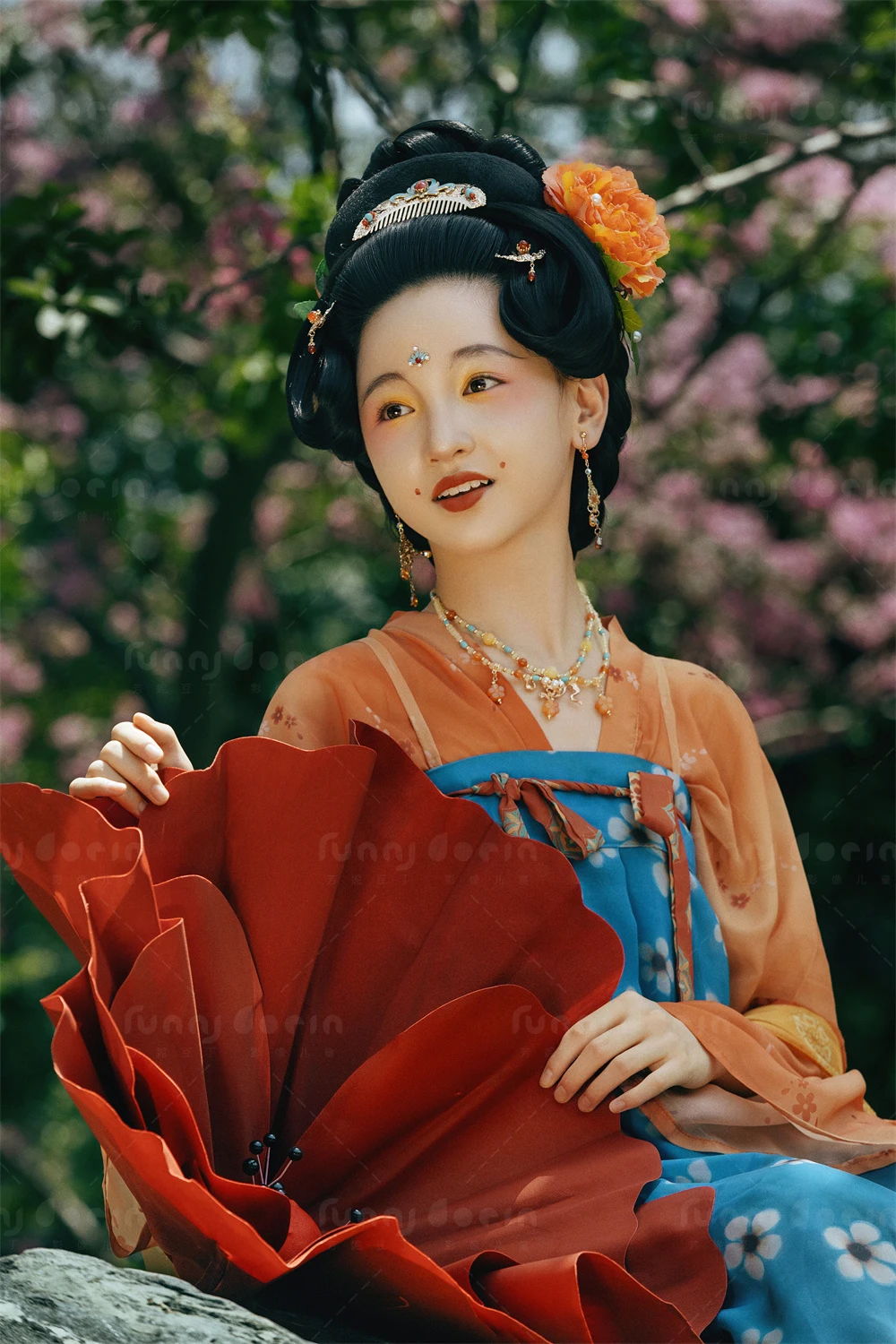 芳妮豆丁儿童摄影 唐帷花影