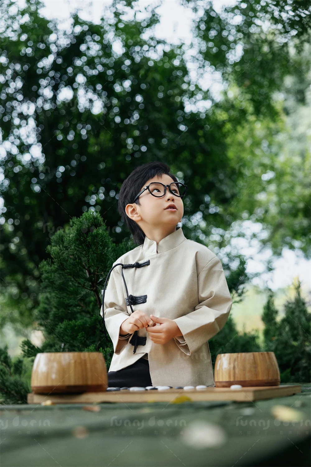 芳妮豆丁儿童摄影 墨园少年