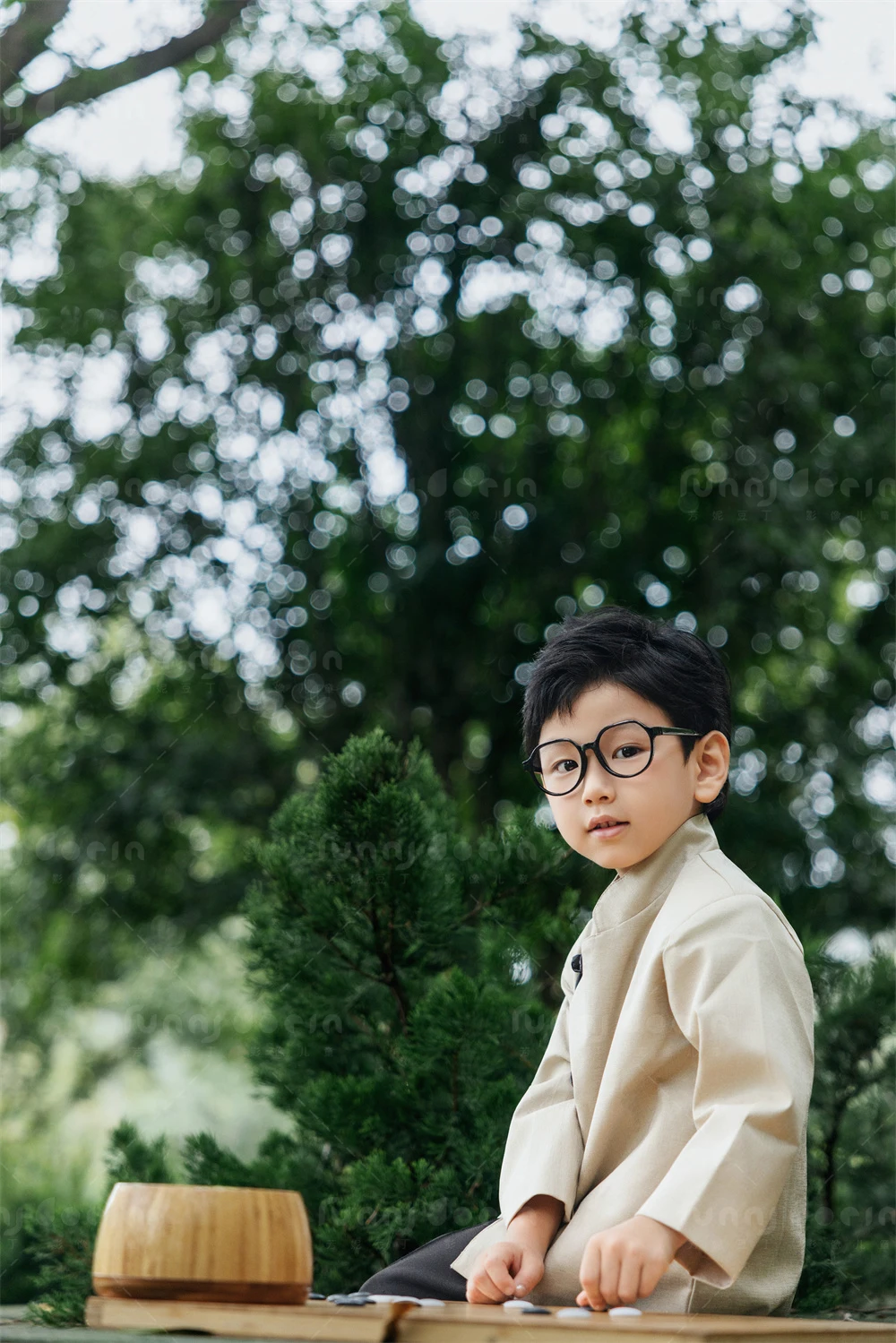 芳妮豆丁儿童摄影 墨园少年