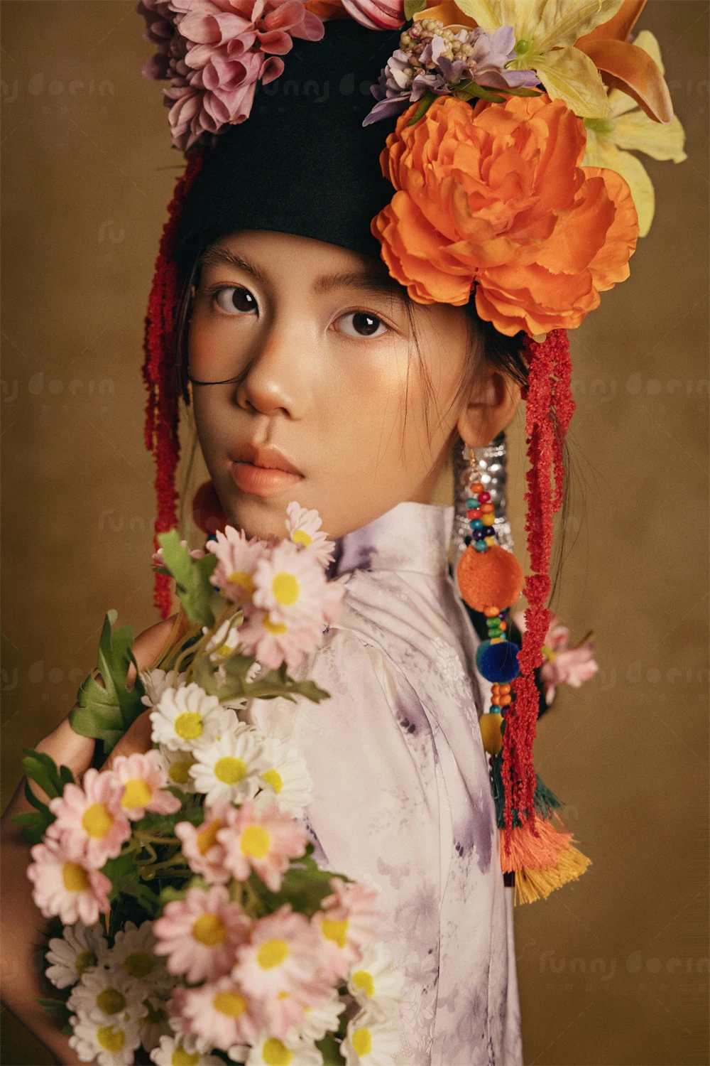芳妮豆丁儿童摄影 花翎古叙