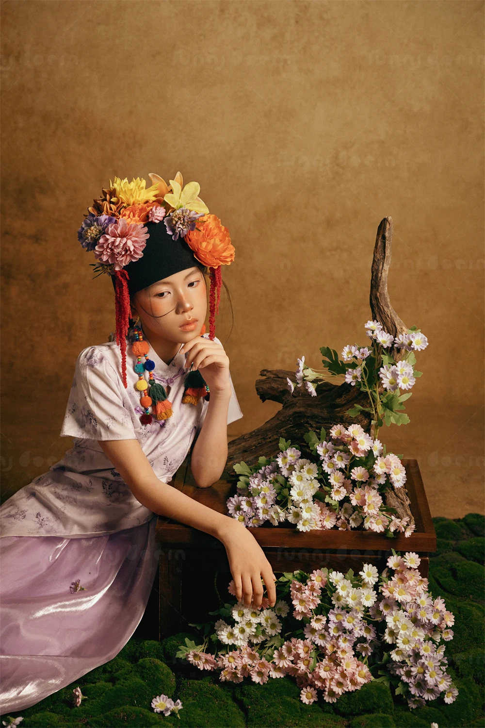 芳妮豆丁儿童摄影 花翎古叙