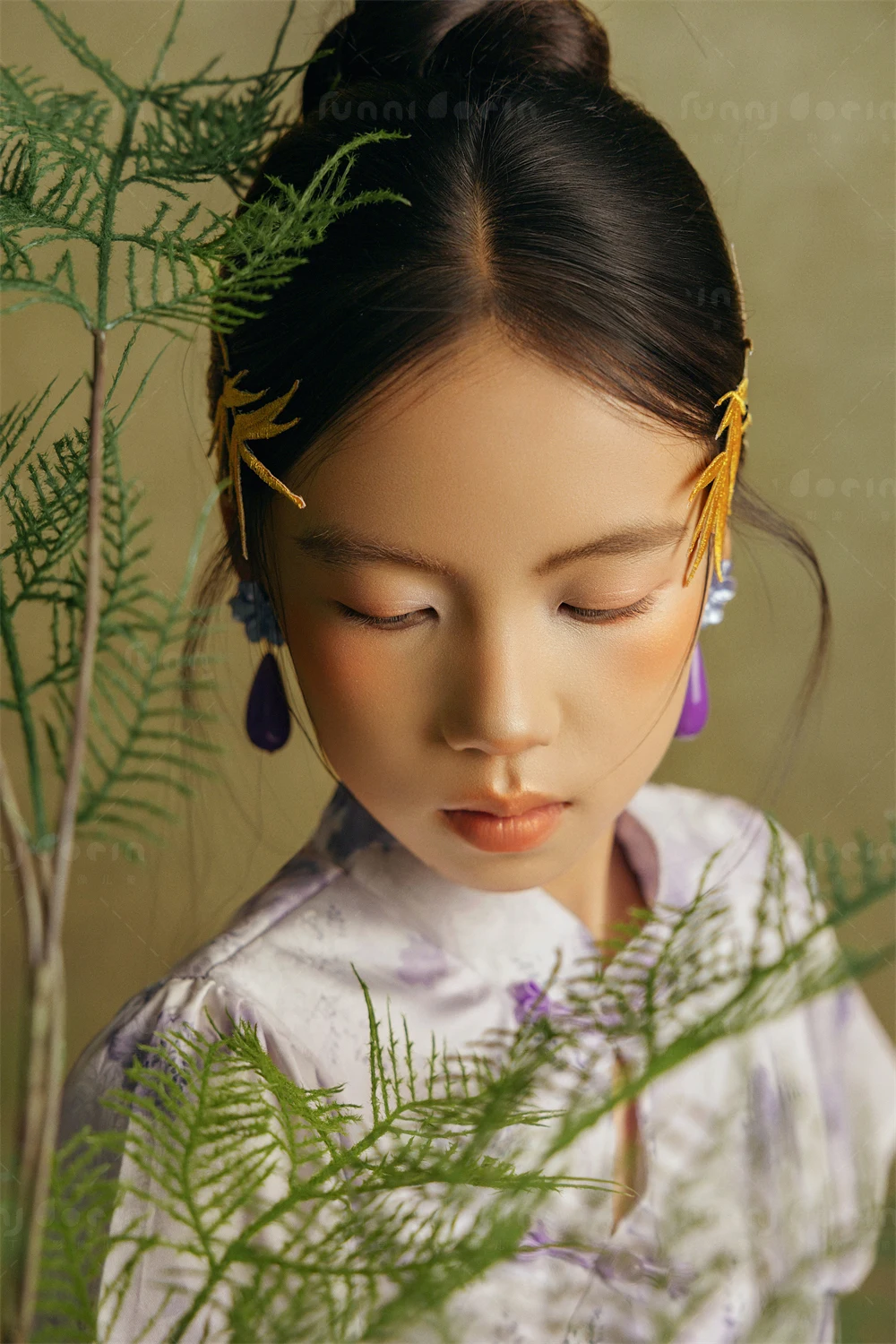 芳妮豆丁儿童摄影 花翎古叙