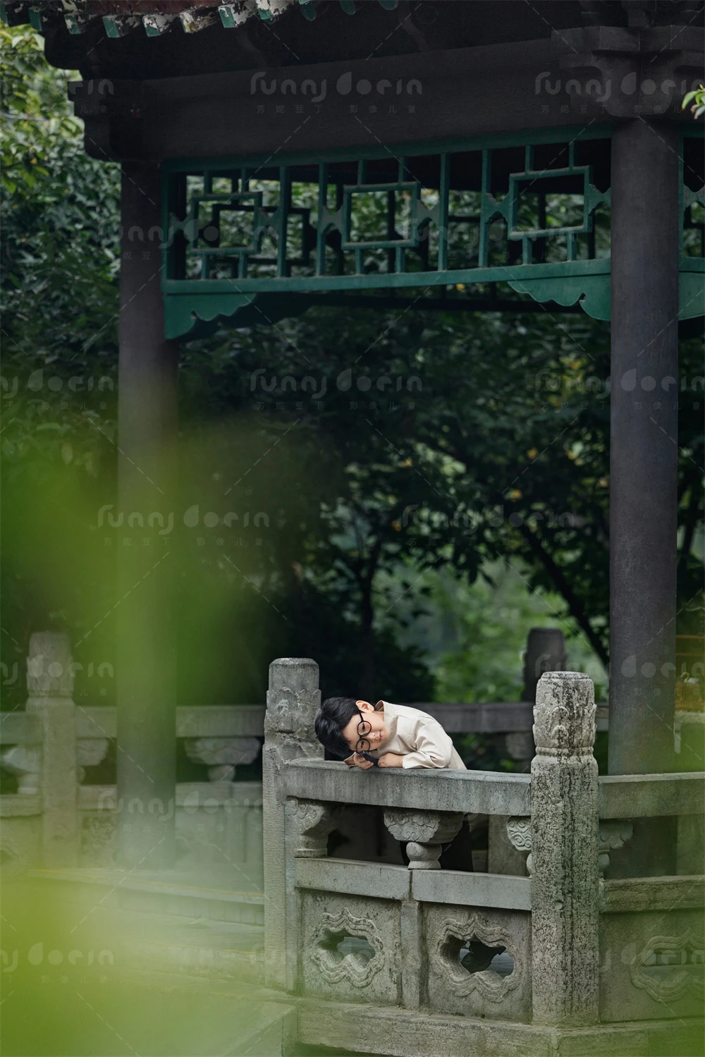芳妮豆丁儿童摄影 墨园少年