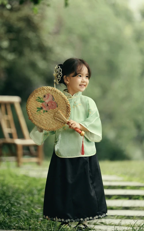 芳妮豆丁儿童摄影 檐下青禾