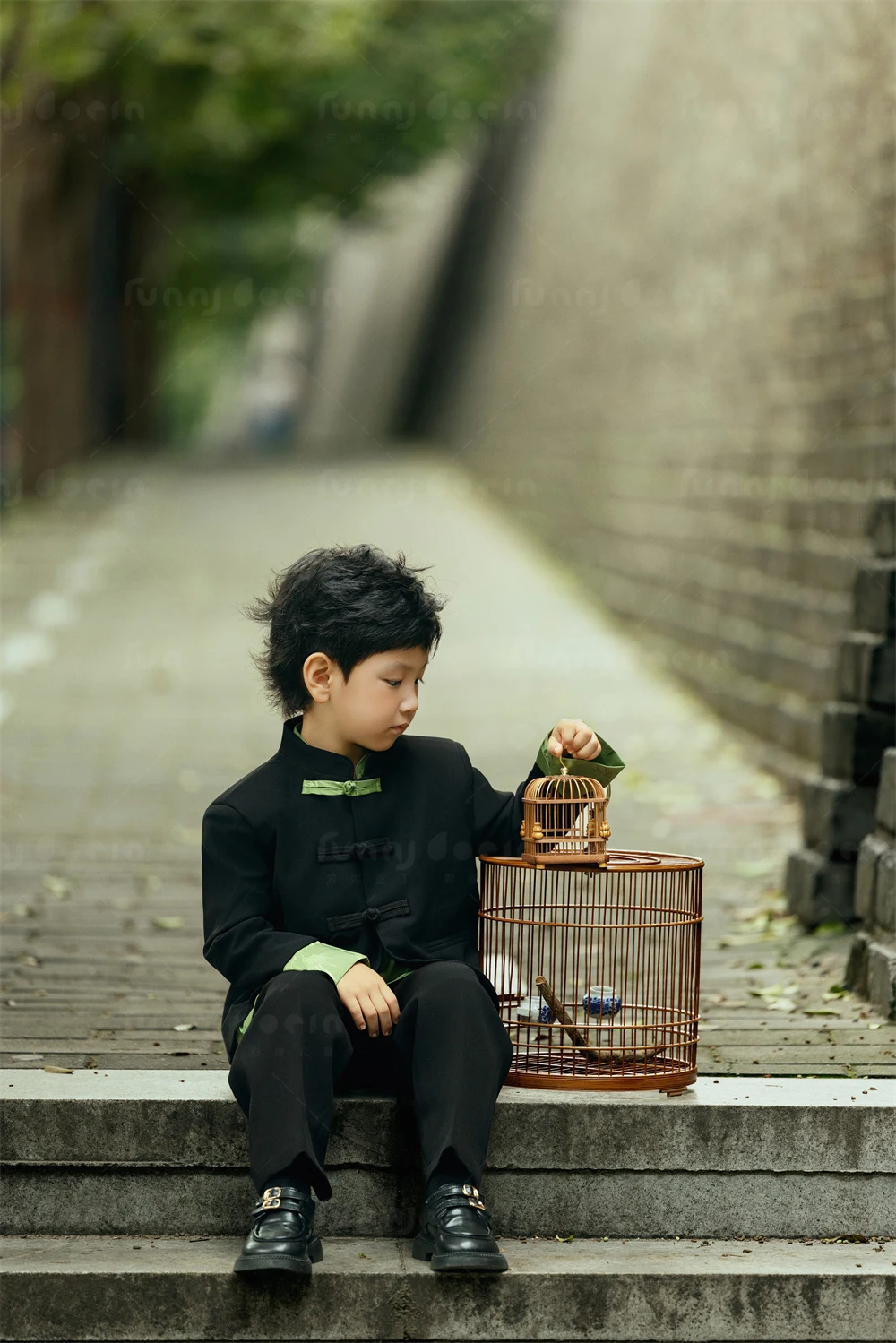 芳妮豆丁儿童摄影 青衫城序