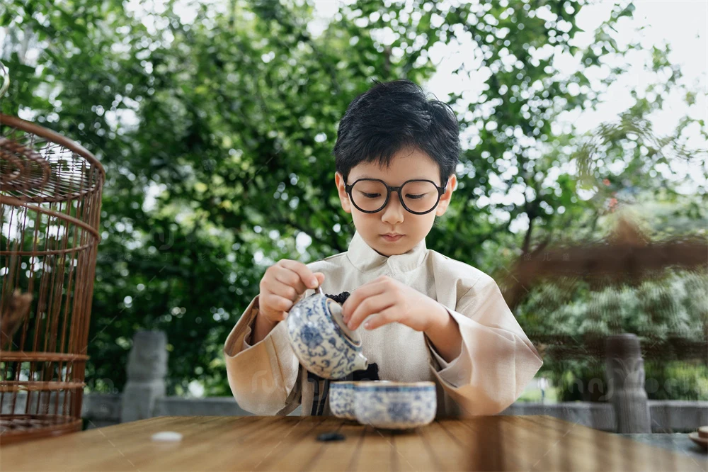 芳妮豆丁儿童摄影 墨园少年
