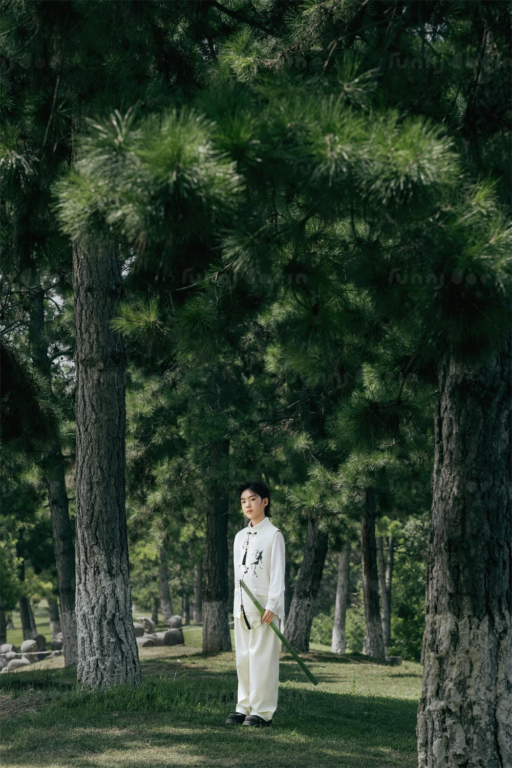 芳妮豆丁儿童摄影 青松逸客