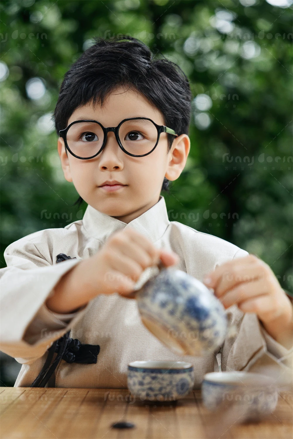 芳妮豆丁儿童摄影 墨园少年