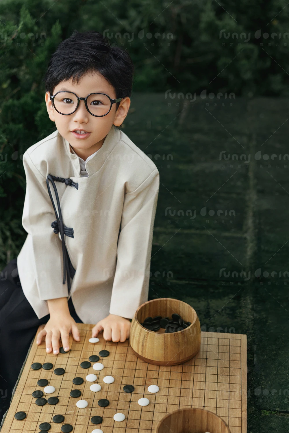 芳妮豆丁儿童摄影 墨园少年