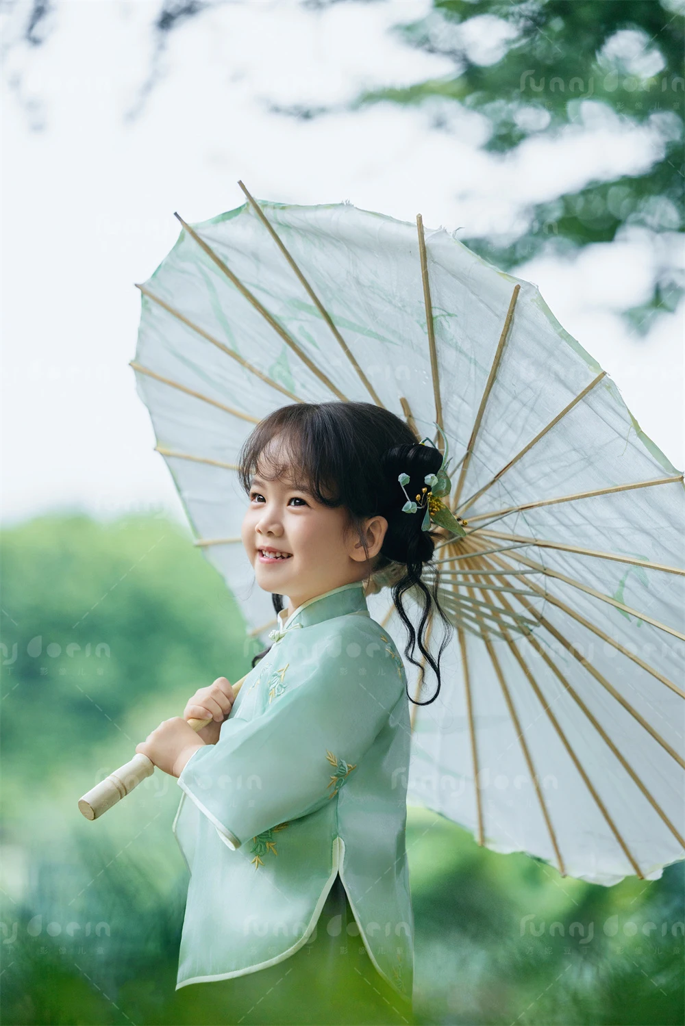 芳妮豆丁儿童摄影 檐下青禾