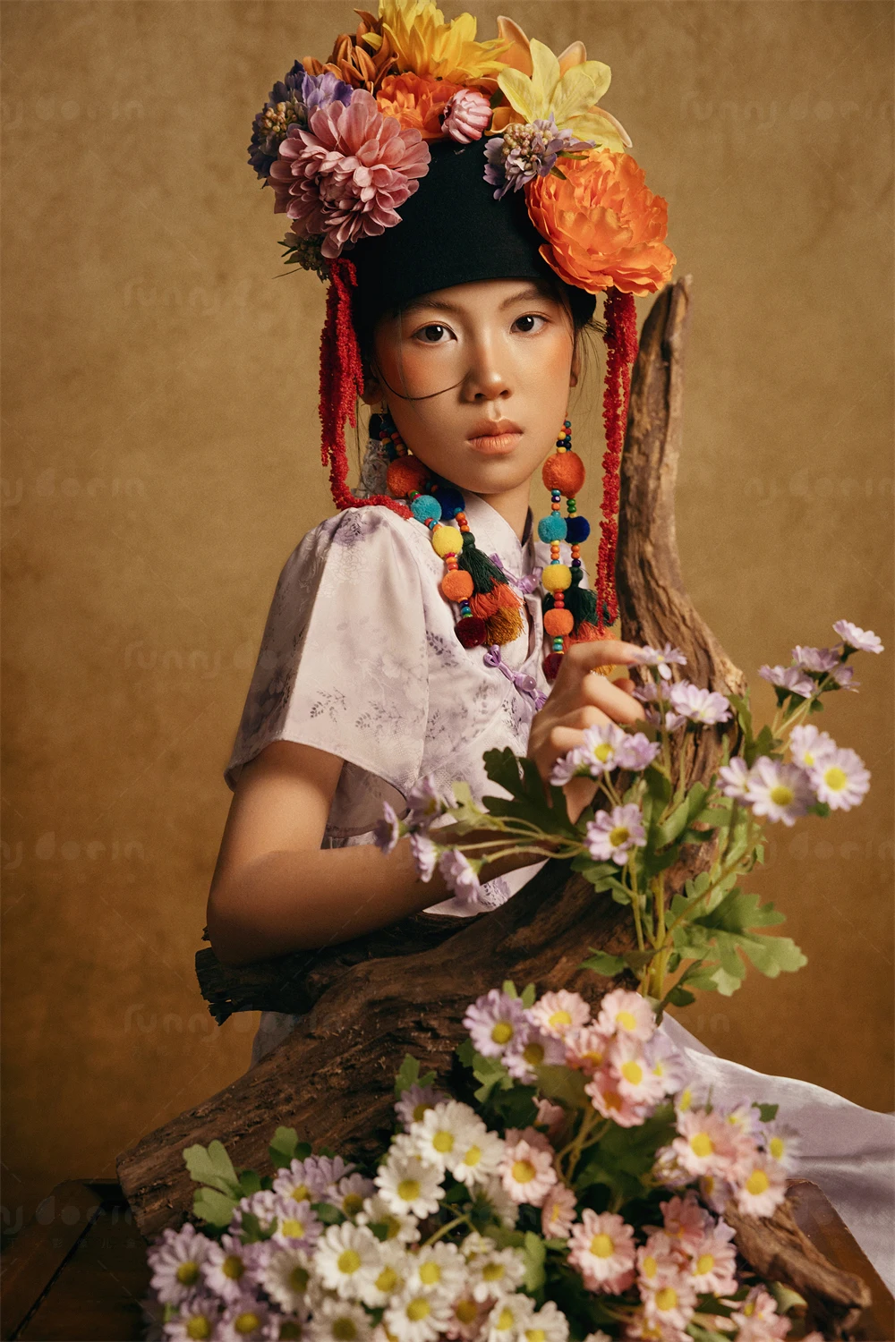 芳妮豆丁儿童摄影 花翎古叙