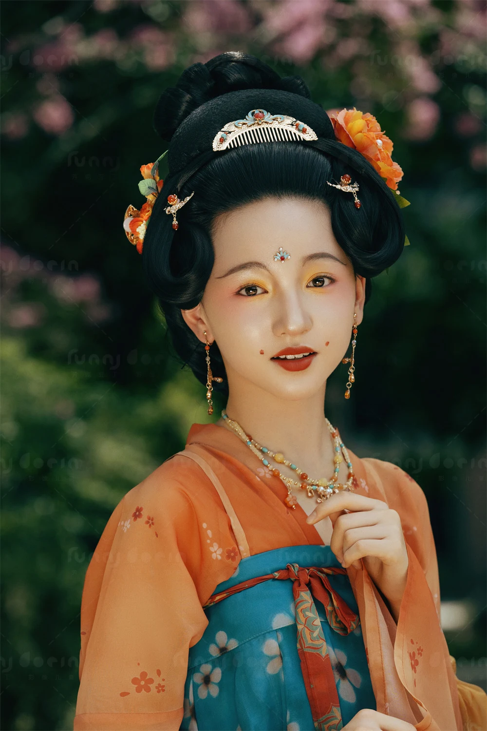 芳妮豆丁儿童摄影 唐帷花影
