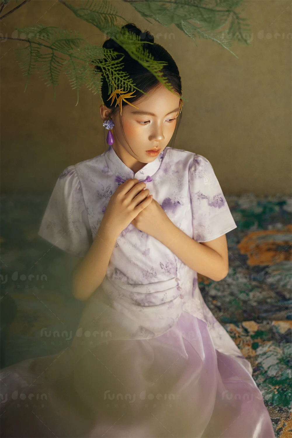 芳妮豆丁儿童摄影 花翎古叙
