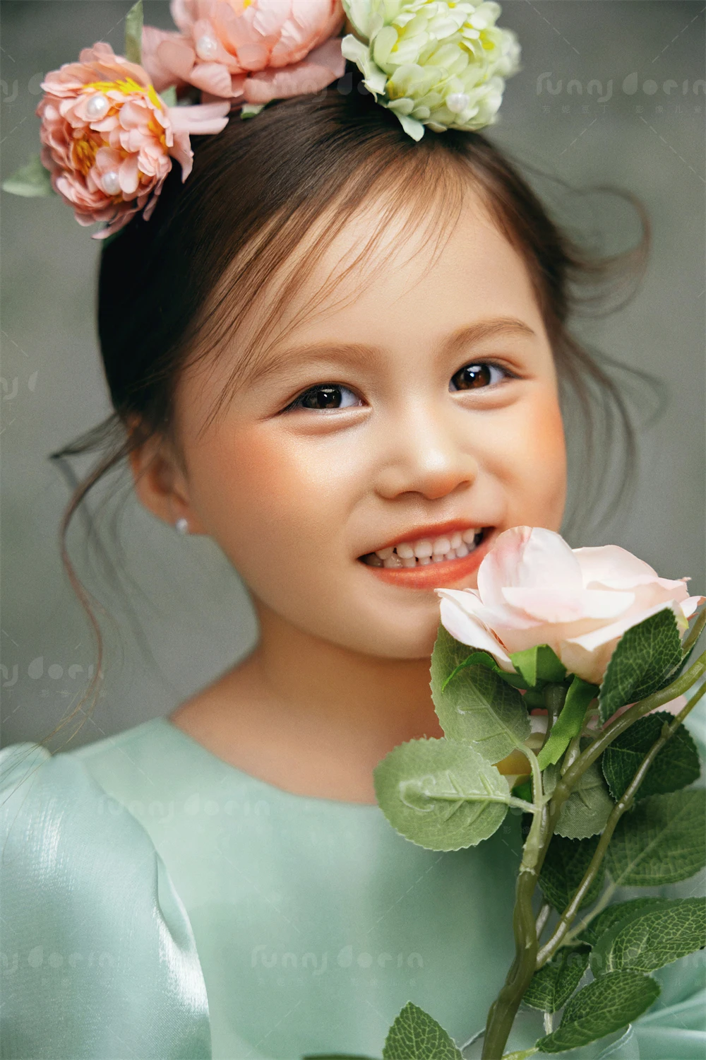 芳妮豆丁儿童摄影 青茵花叙