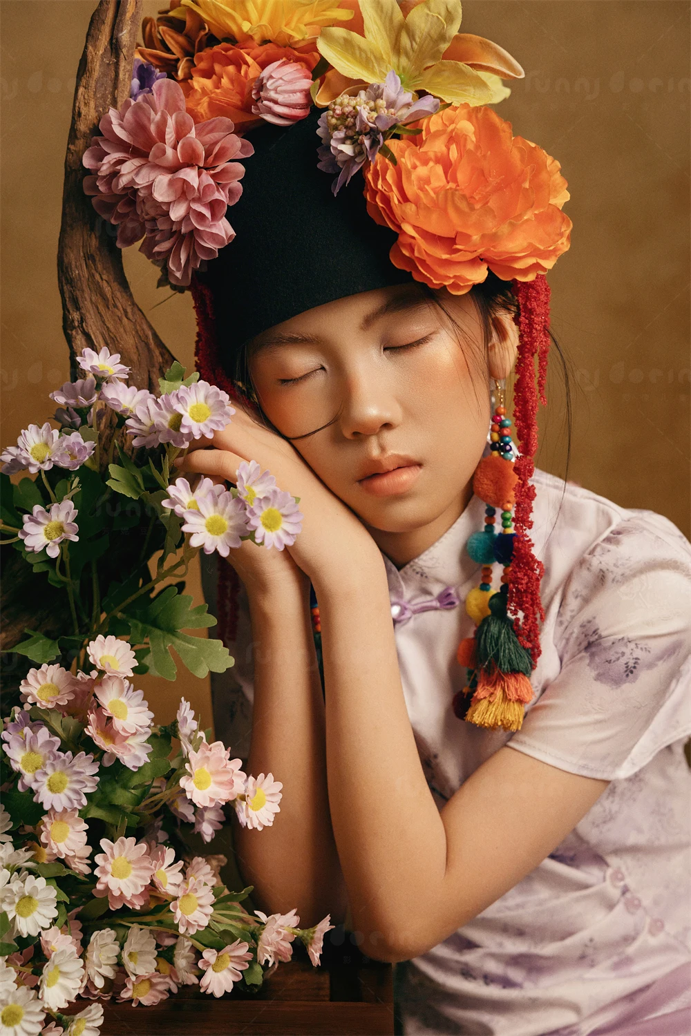 芳妮豆丁儿童摄影 花翎古叙