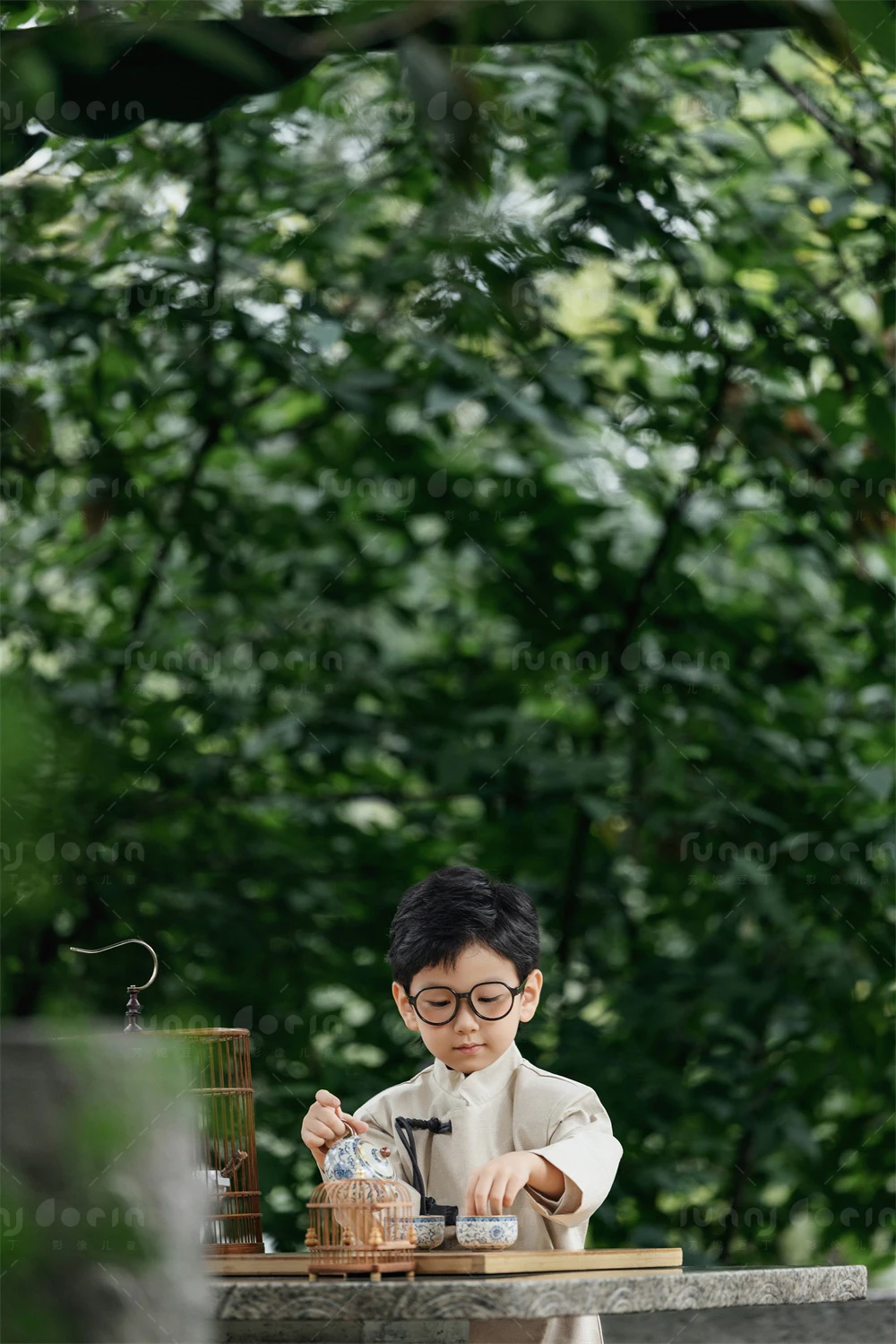 芳妮豆丁儿童摄影 墨园少年
