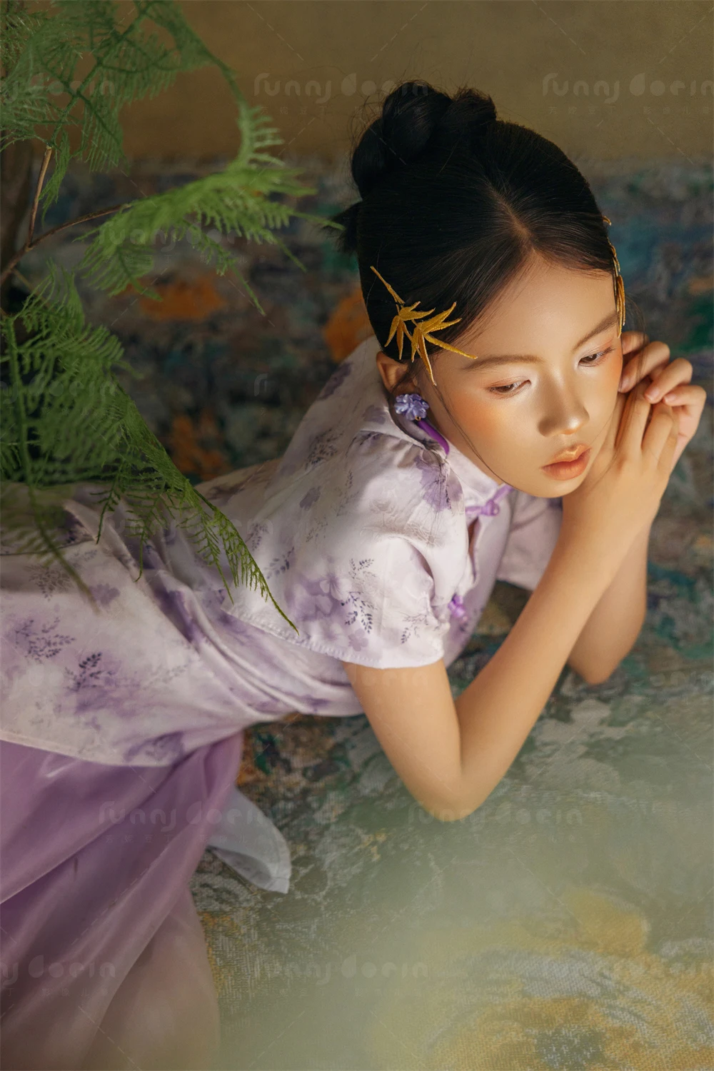 芳妮豆丁儿童摄影 花翎古叙