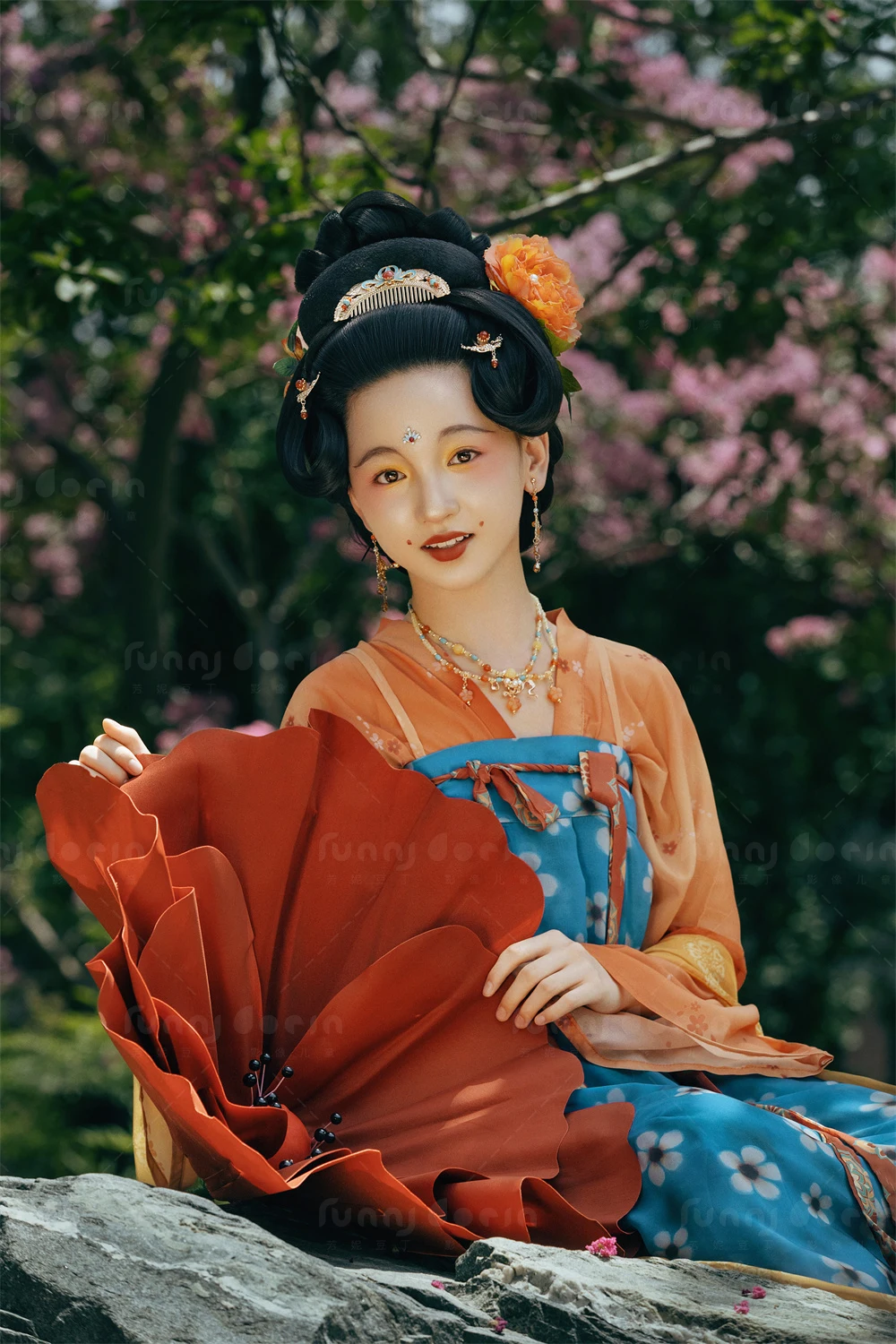 芳妮豆丁儿童摄影 唐帷花影