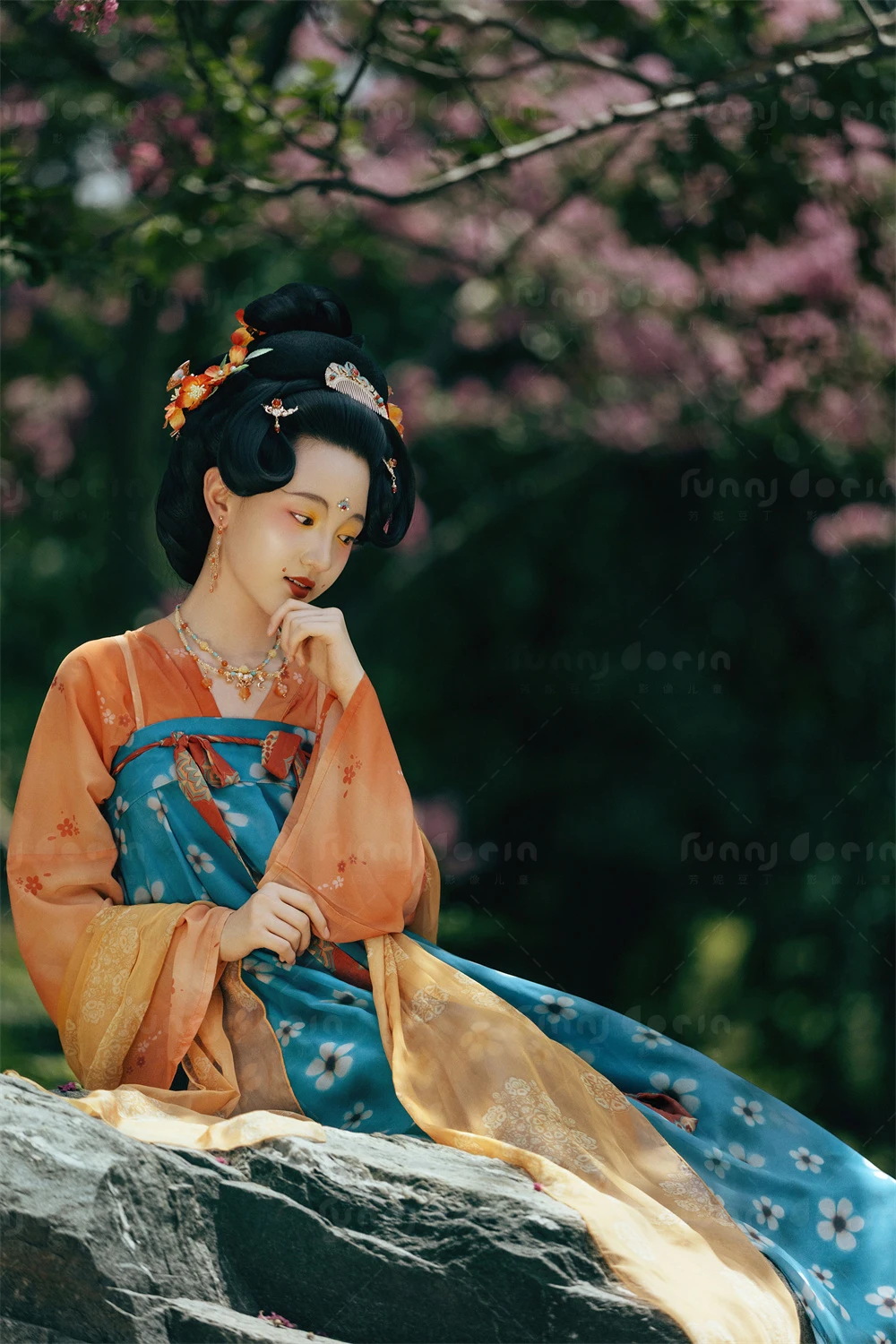 芳妮豆丁儿童摄影 唐帷花影