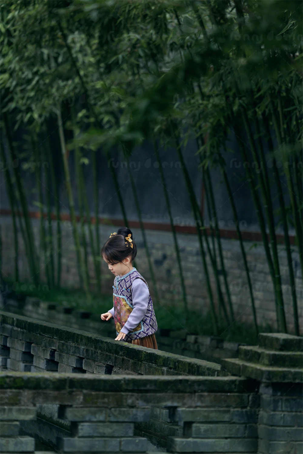 芳妮豆丁儿童摄影 古街童韵